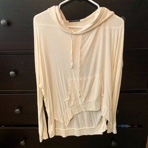 BRANDY MELVILLE Cream Hoodie